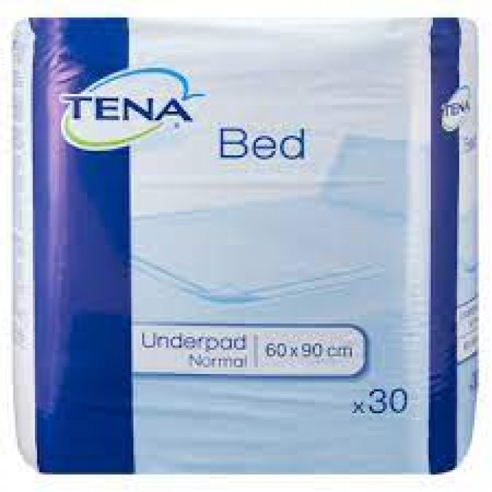 Одноразовые пеленки впитывающие Tena Bed Normal 60x90, 30 шт  - 